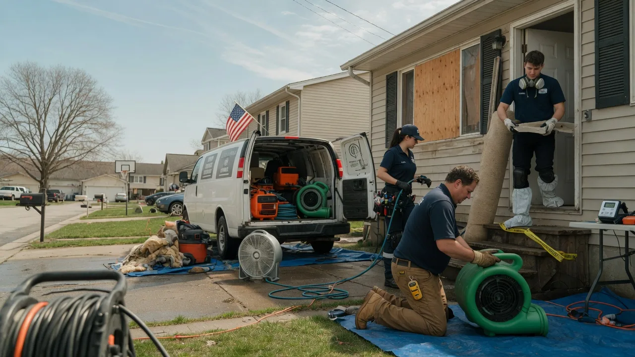 Water Damage Restoration in Hanover Park, IL near me